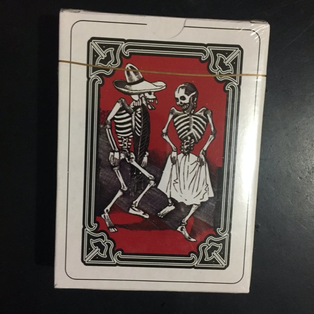NIP Lucy Lu OOP PLAYING CARDS Day of the Dead Muertos Posada SKELETONS 💀 - Picture 6 of 7